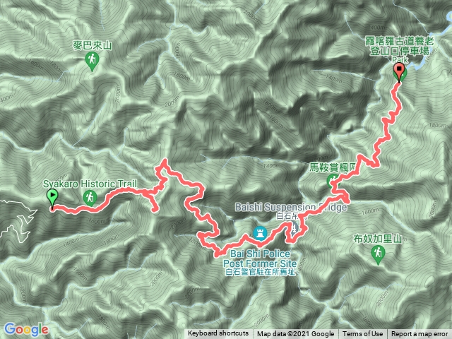 20211114-霞喀羅古道(全段)+石鹿大山～石鹿上-養老下