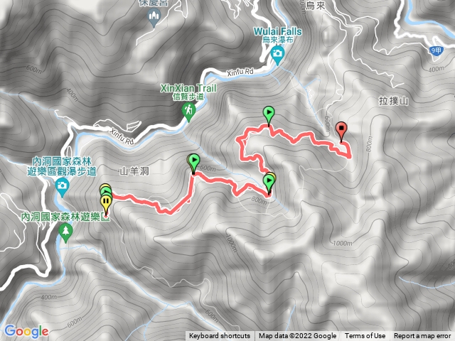 內洞林道後段6-12K