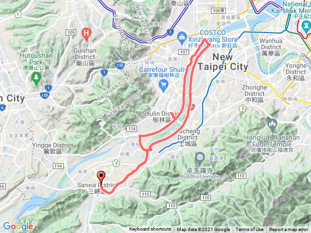 三峽板橋自行車20211003