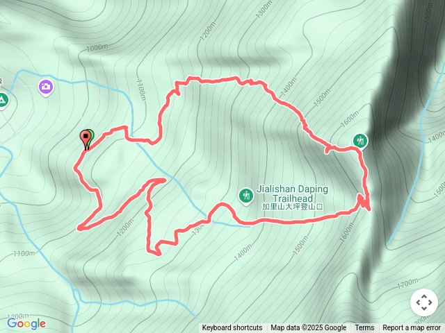 20250623_大坪林道支線→大坪山O型
