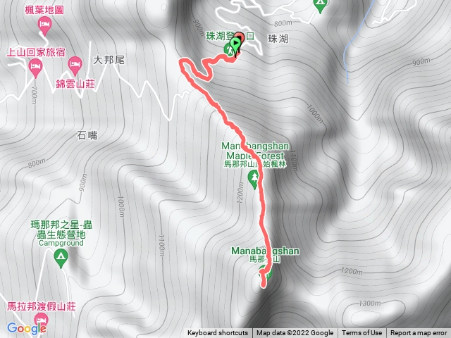 馬那邦山（珠湖登山口）小百岳