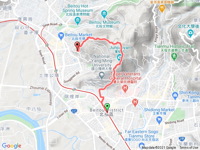 王哥軍艦岩步道