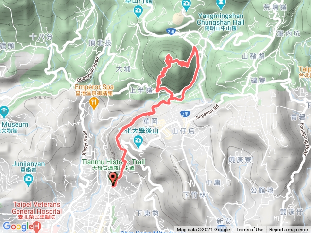 天母水管路+紗帽山O型