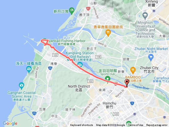  南寮漁港魚麟天梯