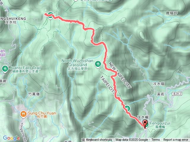 頂山-石梯嶺步道到擎天崗來回