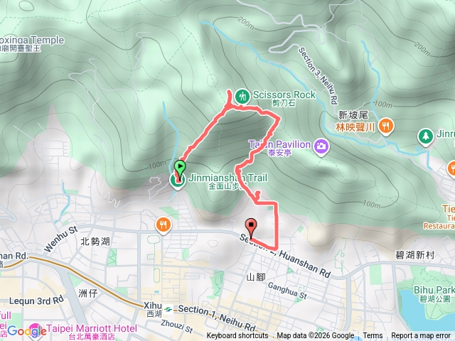 金面山環山路登山口預覽圖
