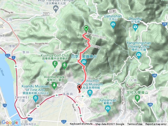 二子坪-向天山-面天𡵞-火燒山-太子碑-清天宮-真知味熱炒