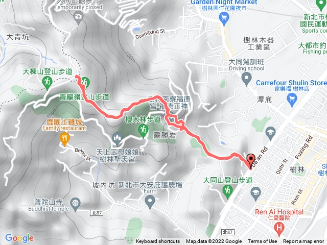 大同山、青龍嶺