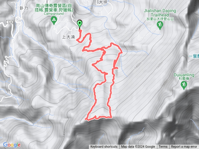 苗栗南庄、大湳林道／騰龍山預覽圖