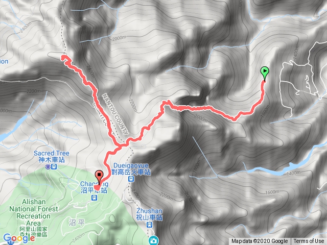 神阿縱走+大塔山