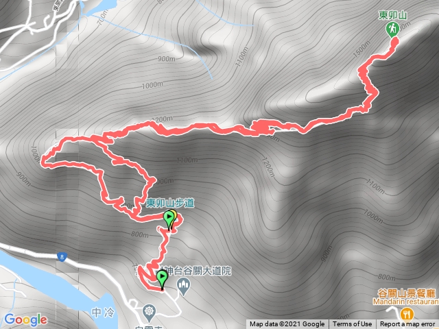 谷關七雄-東卯山