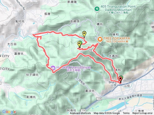 新北大湖坑步道-詹公厝山-石雲橋山0行
