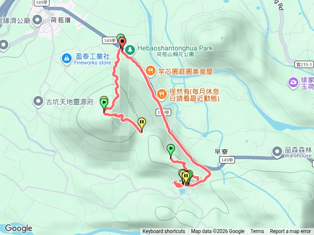 荷苞山地母廟環狀