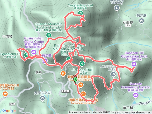 20250202-觀音山-蛇年蛇來蛇去-（19+2）連峰-第21刷-開山凌雲寺起登預覽圖