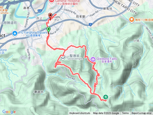 大尖山四分尾和尚頭山