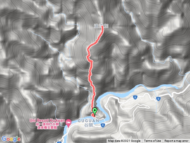 波津加步道（捎來步道入）