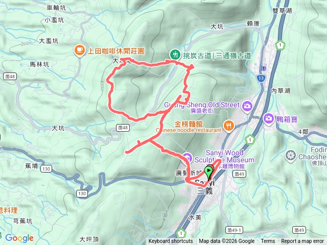 20260127三通嶺山.三義山(大桁茂山).慈濟山.大坪山大O走預覽圖