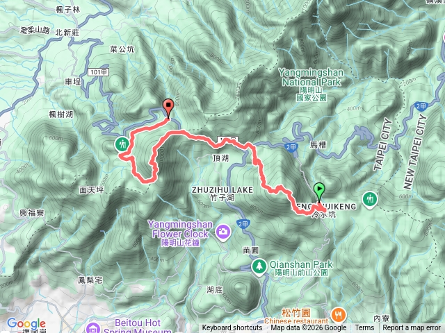 七星山、大屯山