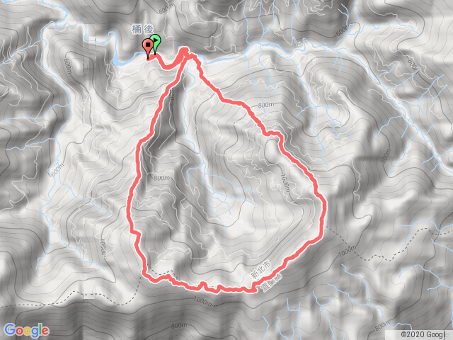 1090501_桶後林道13k上-大礁溪山-小礁溪山-桶後林道13k處下-O型縱走