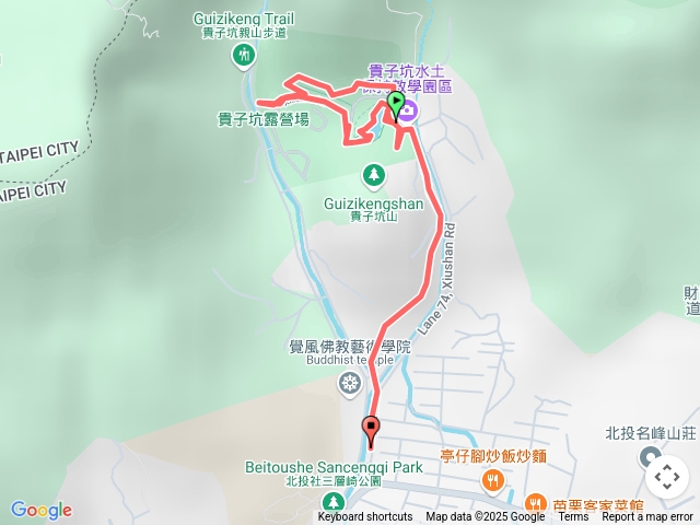 台北 北投 貴子坑水土保持教學園區