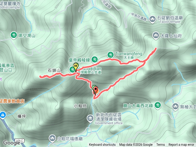 2026微笑山線大縱走尋寶集章任務微笑山線：【二格山系】皇帝殿稜線段202608121132預覽圖