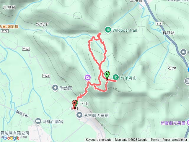 百年三段崎古道石頭坑山