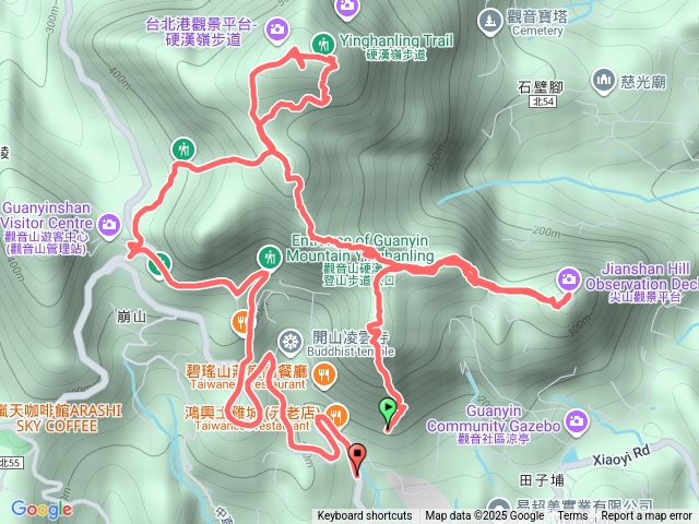 觀音山尖山硬漢嶺預覽圖