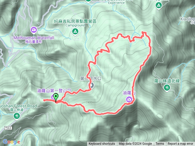 2024-10-19油羅山一上三下順撿太閣南山預覽圖