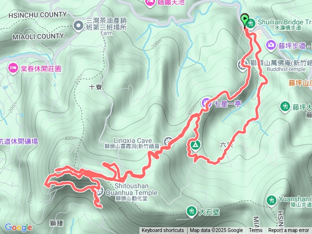 苗栗獅山古道預覽圖