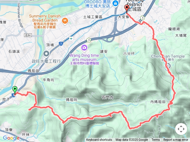 20250226 (三) 三峽長壽山-成福山-十八羅漢奇岩-石門內尖山.東峰-永寧站