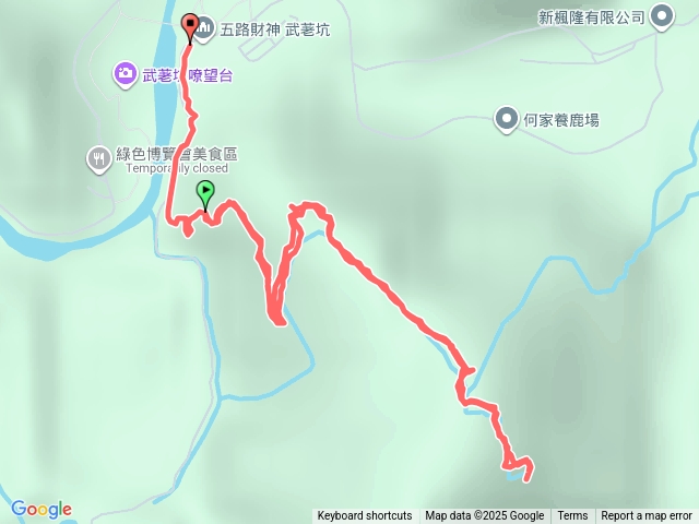 武荖坑保線林道預覽圖