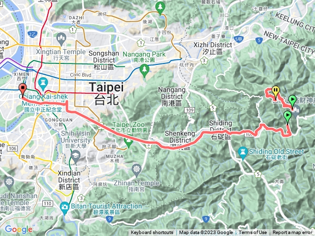 九層坪山 鹿窟崙山