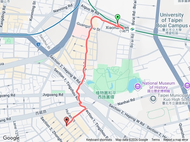 2026臺北健走趣小南門捷運站、南機場夜市202609240835預覽圖