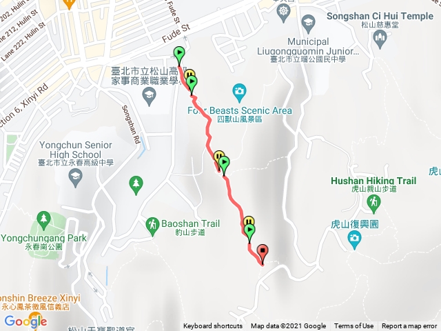 吉福宮虎山峰步道