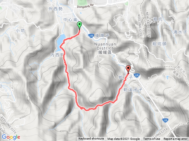 暖暖西勢坑越嶺暖東峽谷