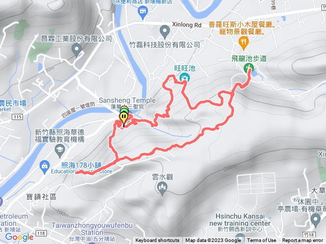 「古道尋幽」蓮華山古道群O型