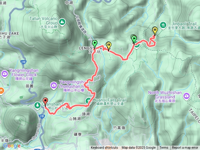 冷擎步道+環七星山南端