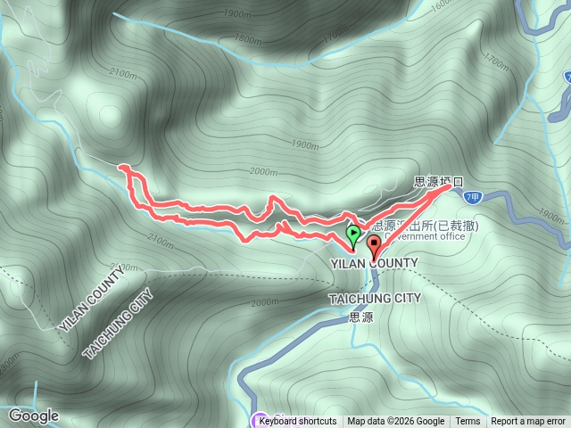 羅葉尾溪步道720林道預覽圖