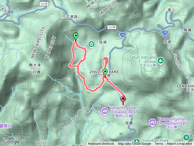 湖田國小步道+猴坎水圳步道+青楓步道+水車寮步道