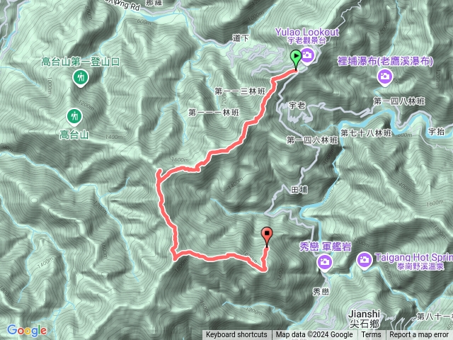 20241228新竹尖石/秀巒天際線（魯壁山─東穗山─島田山─石麻達山─屯野生台山）預覽圖