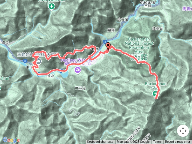 松鶴上八仙山-東卯山西南峰O繞