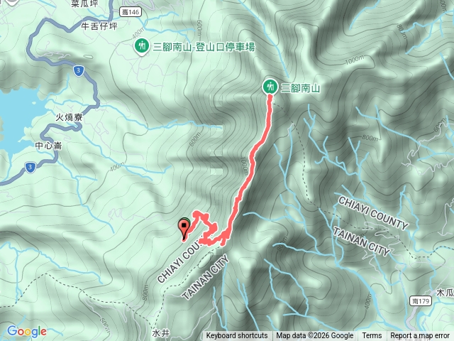 南瀛百岳春峰-三腳南山