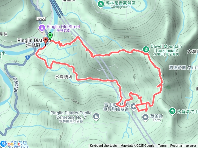 鬼子瀨尖山（大尾山）