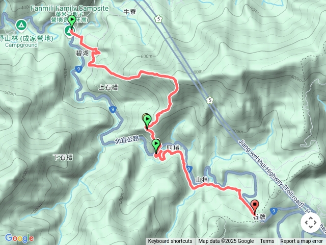 四堵山溪邊古道出縣界公園預覽圖