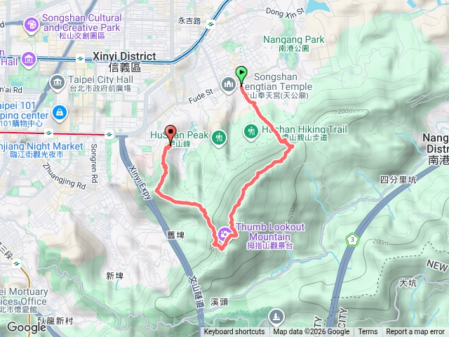 慈惠堂九五峰到永春岡