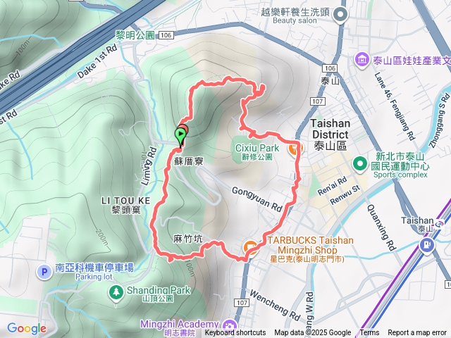 新北市尖凍山登山步道瓊仔湖步道