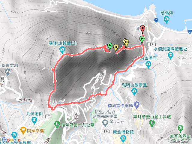 雷霆峰-基隆山O型縱走