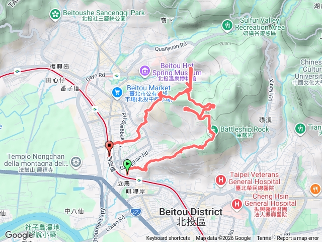 北投奇岩烏尖連峰預覽圖