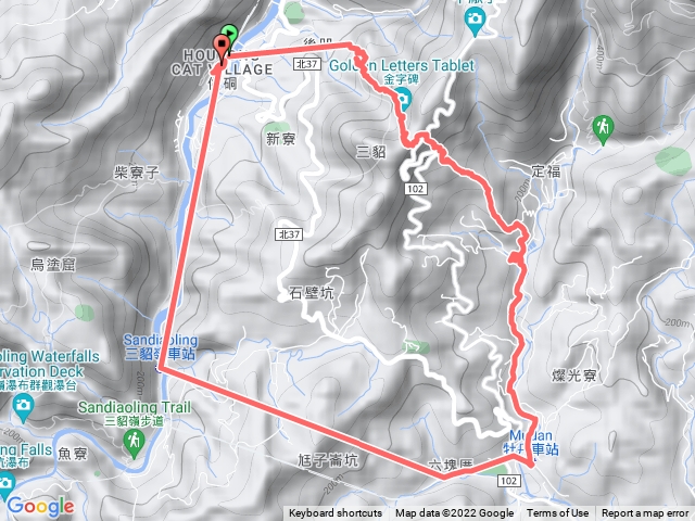 淡蘭古道猴狪至牡丹