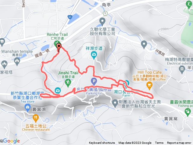 2023-09-29 仁和 茶香步道.gpx預覽圖